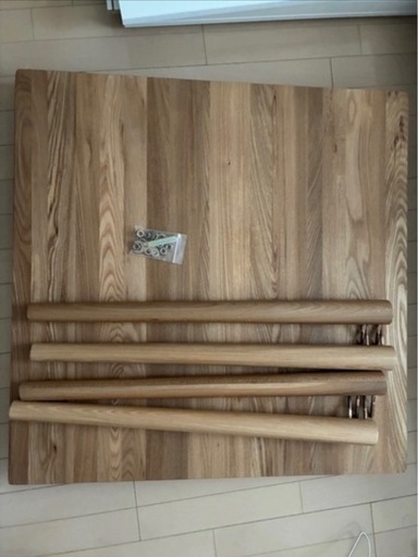 12/31迄値下げ 【美品】RASIK天然木ダイニング『Duuce デュース』幅