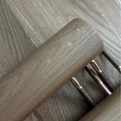 値下げ 【美品】RASIK天然木ダイニングテーブル『Duuce デュース』幅80cmの画像