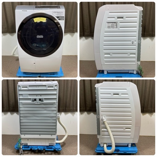 【引取先決定】HITACHI/日立 ドラム式洗濯乾燥機 BD-SX100ER 2020年製 右開き 洗濯11kg 乾燥6kg 動作品