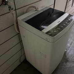 【無料】洗濯機 Haier 5.5kg 動作確認済みの画像