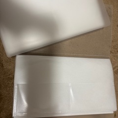 無印良品　DVD、CDファイル　中古2個セットの画像