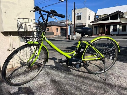 （中古）26インチ（パナソニック製）電動アシスト自転車 パナソニック電動自転車26い26インチ (名古屋電動自転車販売) 尾頭橋の