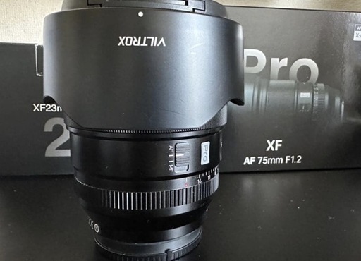 viltrox   75m f1.2Pro　Xマウント　