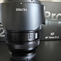 viltrox   75m f1.2Pro　Xマウント　の画像