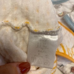 厚手　長袖ロンパース　70〜80 3枚セットの画像