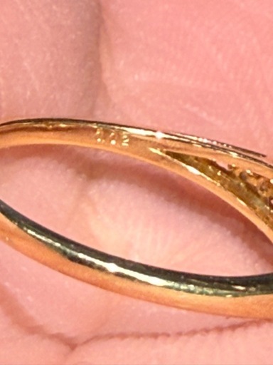 最終値下げです！イエローダイヤモンドリング18k