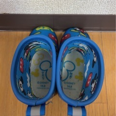 mickey長靴14㌢の画像