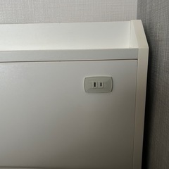 【新生活応援】ニトリ 大容量チェスト シングルベッド マットレス付きの画像