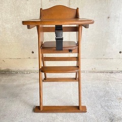 大和屋　木製ハイチェア　アレグレ　ベビーチェア　赤ちゃん家具　ベビー家具の画像