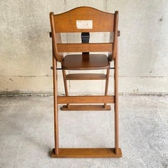 大和屋　木製ハイチェア　アレグレ　ベビーチェア　赤ちゃん家具　ベビー家具の画像