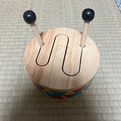 知育玩具　I'm TOY アイムトイ クラシックドラム　木製 木のおもちゃの画像