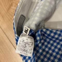 FILA ゴルフ　ギンガムチェック ショートパンツの画像