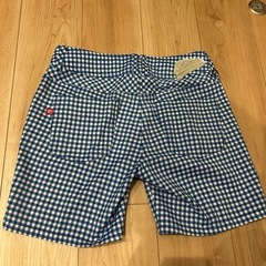 FILA ゴルフ　ギンガムチェック ショートパンツの画像