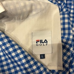 FILA ゴルフ　ギンガムチェック ショートパンツの画像