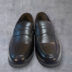 【超美品】 GREEN LABEL RELAXING ローファー 黒 25cmの画像