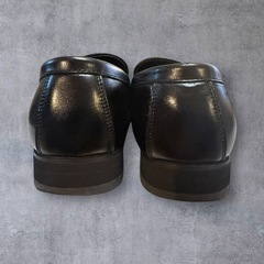 【超美品】 GREEN LABEL RELAXING ローファー 黒 25cmの画像