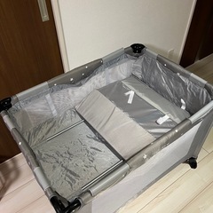 組立式簡易ベビーベッド　28日まで限定掲載　の画像
