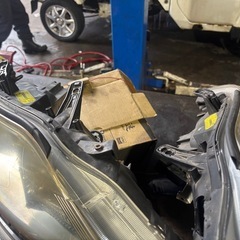 ヴェルファイア　ヘッドライトの画像