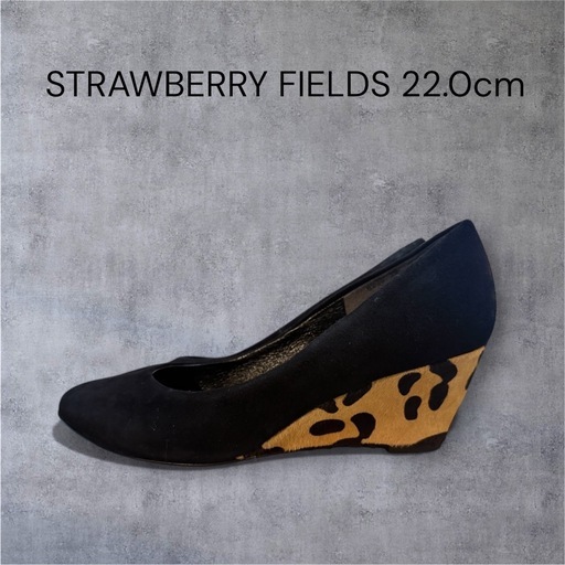 STRAWBERRY FIELDS ストロベリーフィールズ パンプス 22cm (FBF) 東郷