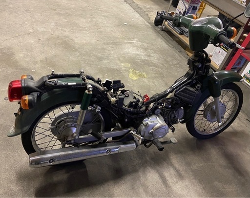 不動車》【セット値引有】 ☆カブ⭐︎レストアベース☆鍵有り☆書類有