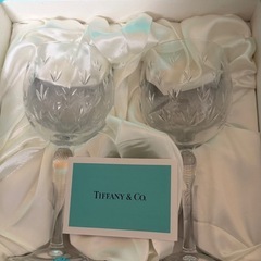 Tiffany ワイングラス の画像
