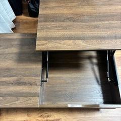 【あげます】昇降リビングテーブルの画像