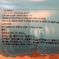 浮き輪　ハンドル付きの画像