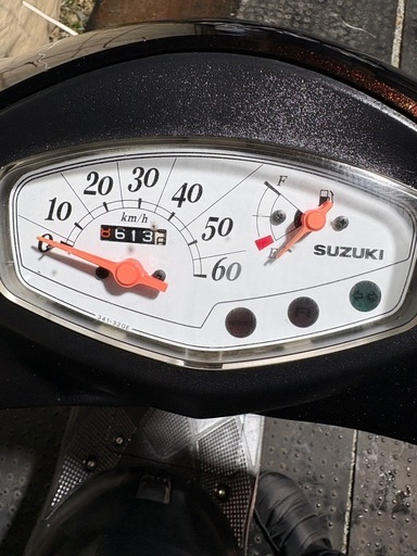 SUZUKI アドレスv50 実働後期モデルCA44A 4サイクルFI車激安茶色ラメ