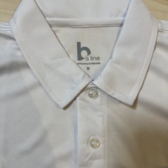 【新品】b line ポロシャツ Mサイズ　即乾！夏にいかが？ビール3本と交換可！の画像