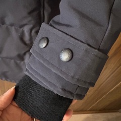 【美品】CANADA GOOSE マッケンジー ロングダウンコートSネイビーの画像