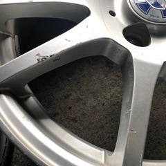 社外アルミホイール15インチ 15×5.5J 4H100PCD+42 4本 コンパクトカー アクアミニフィットシエンタスイフトなどにの画像