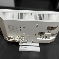 SHARP 液晶テレビ ホワイトの画像