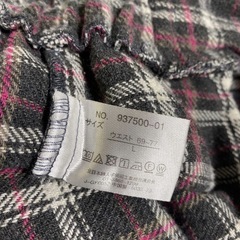 ❤️ピンク×グレー柄 半パンの画像