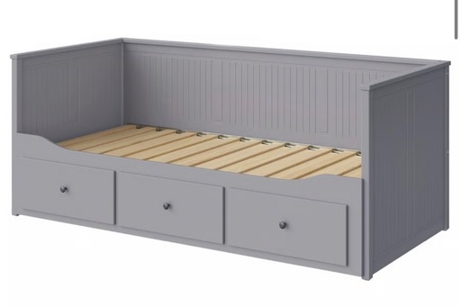 IKEA ヘムネス】美品 ベッドシングル〜クイーンソファにも4way〜12/27