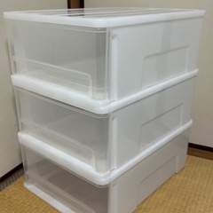 3段セット！衣装ケースの画像