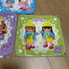 メルちゃんハンカチタオル　非売品　5枚セットの画像