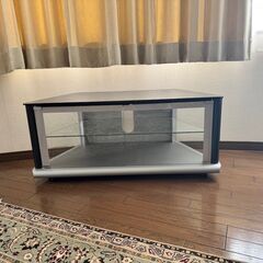 【キャスター付き コーナーTVボード／テレビ台】無料でお譲りしますの画像