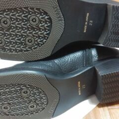 ◆【美品】《婦人用 / 皮革製・ロングブーツ/２３cm》 〔日本製〕の画像