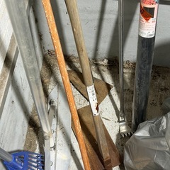 物置に入っていた農具を2000円でまとめて引取してくれる方の画像