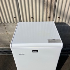 ハイアール 冷凍庫 JF-HSC10A 2025年製の画像