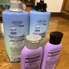 シャンプーコンディショナー４種の画像