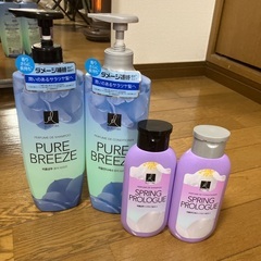 シャンプーコンディショナー４種の画像
