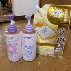 シャンプーコンディショナー４種の画像