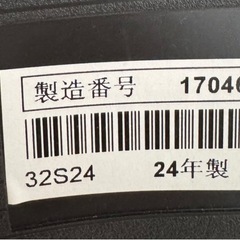 TOSHIBA REGZA 32s 2024年製 の画像