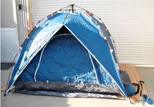 ぼん家具　ワンタッチテント　GAR000090　キャンプテント　2～3人用　簡単組み立て　アウトドア　レジャー　732ZS