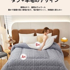 布団、タッフル冬キルトの画像