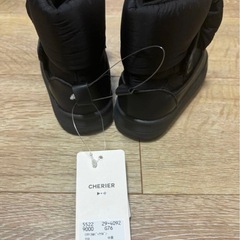 新品未使用品!!キッズブーツの画像