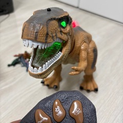 おもちゃ恐竜まとめ売りの画像