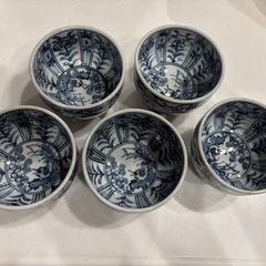 湯呑み茶碗5客の画像