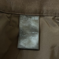 UNIQLO タックワイドパンツ　XLの画像